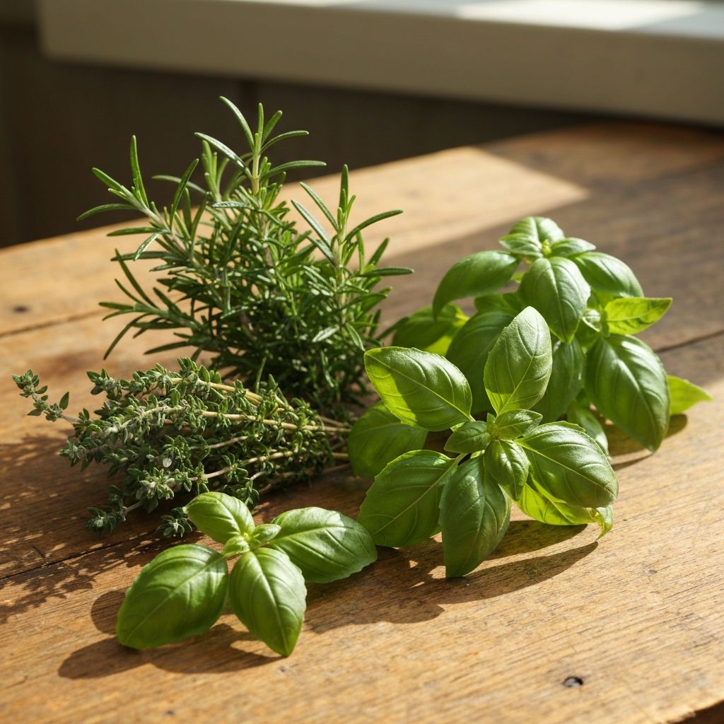 Přírodní byliny a extrakty